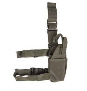 MIL-TEC pouzdro pistolové stehenní CORDURA ZELENÉ