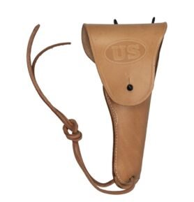 MIL-TEC pouzdro pistolové US M12 opaskové HNĚDÉ repro