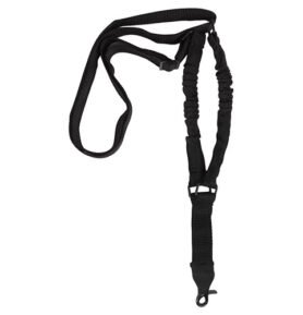 MIL-TEC popruh taktický zbraňový 1-bodový BUNGEE ČERNÝ