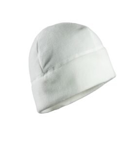 AB čepice DELTA fleece BÍLÁ