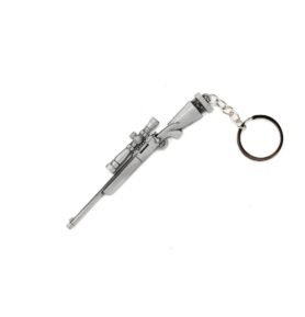 Albainox přívěšek na klíče puška Remington M24 STŘÍBRNÝ