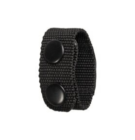 MIL-TEC řemínek na opasek SECURITY na patent. knofl. ČERNÝ