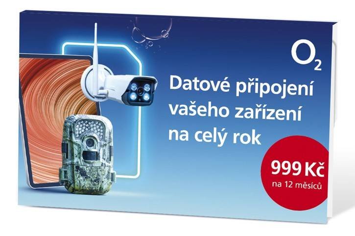 Nejvýhodnější SIM do fotopasti 50GB