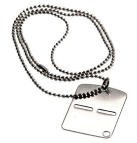 Známky identifikační DOG TAG ITALSKÉ