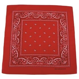MFH šátek BANDANA 55x55 cm ČERVENÁ/BÍLÁ