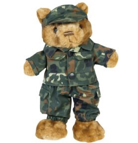 MIL-TEC hračka TEDDY OBLEČENÍ malý - FLECKTARN