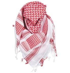 MFH šátek SHEMAGH bavlněný ČERVENO-BÍLÝ