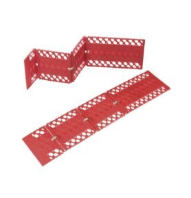 MIL-TEC podložka/pás vyprošťovací pod kola auta 77 cm ČERVENÁ