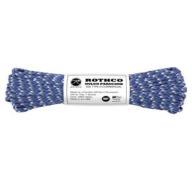 ROTHCO šňůra PARACORD nylon 550LB ø 4 mm / 30 m MODRÁ CAMO