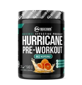 MAXXWIN HURRICANE NO CAFFEINE pomeranč 540 g