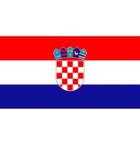 Vlajka státní CHORVATSKO