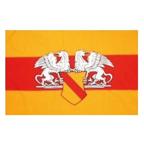 MIL-TEC vlajka BADENSKO s emblemem