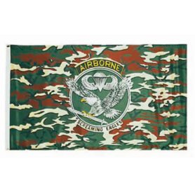 MIL-TEC vlajka motiv US AIRBORNE MASKOVANÁ
