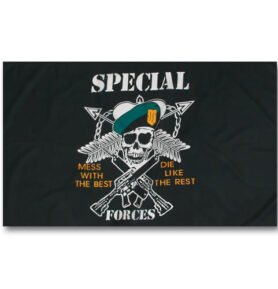 MIL-TEC vlajka motiv US SPEC.FORCES