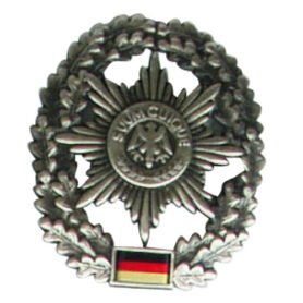 Bundeswehr odznak BW na baret Feldjäger truppe