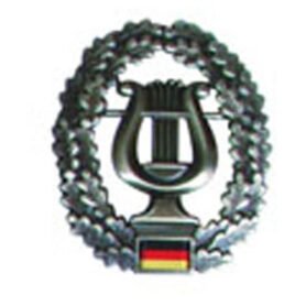 Bundeswehr odznak BW baret MUSIKKORPS