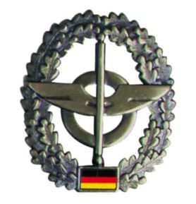 Bundeswehr odznak BW na baret Nachschub truppe