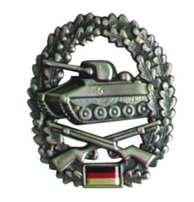 Bundeswehr odznak BW na baret Panzergrenadiertruppe