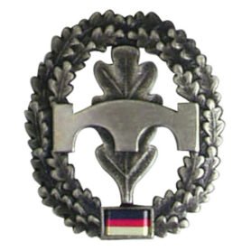 Bundeswehr odznak BW na baret Pionier truppe