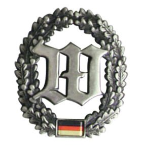 Bundeswehr odznak BW na baret Wachbataillon