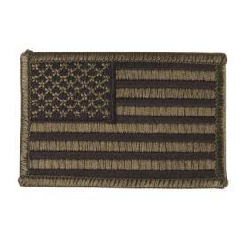 MIL-TEC nášivka US VLAJKA textil ZELENÁ