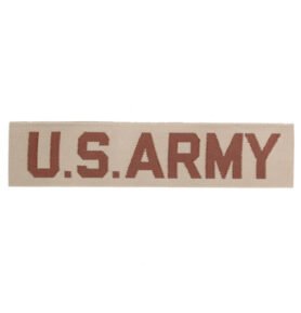 MIL-TEC nášivka "US ARMY" textil DESERT