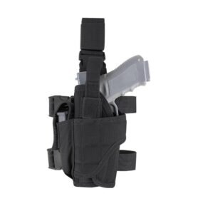 CONDOR OUTDOOR pouzdro pistolové LEVÉ stehenní TORNADO ČERNÉ