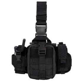 CONDOR OUTDOOR pouzdro/panel EMT stehenní MOLLE ČERNÉ