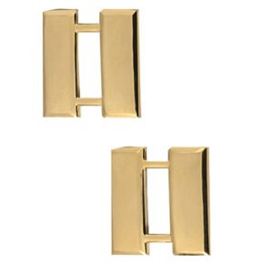 ROTHCO odznak hodnosti CAPTAIN POLISHED OFFICER ZLATÝ