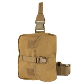 CONDOR OUTDOOR pouzdro RIG na plynovou masku stehenní COYOTE