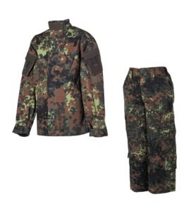 Komplet dětský maskovaný střih ACU FLECKTARN vel. XS