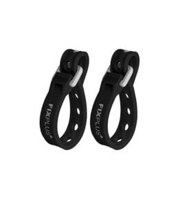 Pásek stahovací gumový FIXPLUS SLIM FIT 15 cm 2 ks ČERNÝ