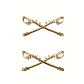 ROTHCO odznak OFFICERS CAVALRY ZLATÝ