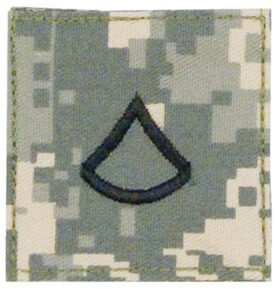 ROTHCO nášivka hodnosti PRIVATE 1ST CLASS ARMY ACU DIGITAL