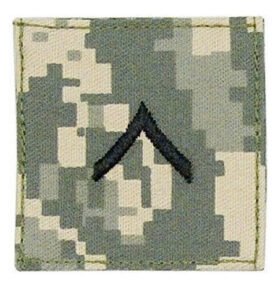 ROTHCO nášivka hodnosti VELCRO PRIVATE ARMY ACU DIGITAL