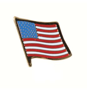 ROTHCO odznak vlajka USA ZLATÝ