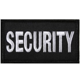 ROTHCO nášivka SECURITY velcro 4,5 x 8,5 cm
