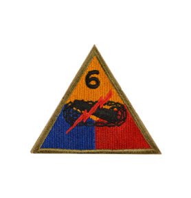 MIL-TEC nášivka US "6TH ARMY DIV."