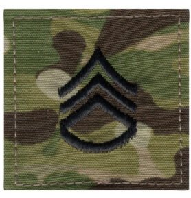 Nášivka hodnosti Staff Sergeant E-6 velcro OCP®