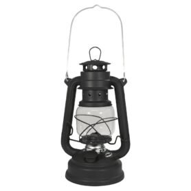 Origin Outdoors lampa petrolejová 25cm Hurricane ČERNÁ