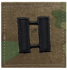 Nášivka hodnosti CAPTAIN O-3 velcro SCORPION OCP®