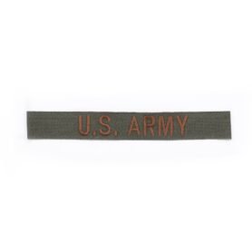 MILITARY RANGE nášivka "U.S. ARMY" OLIV