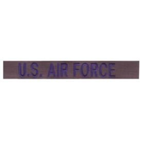 MILITARY RANGE nášivka "U.S. AIRFORCE" OLIV modrá nit