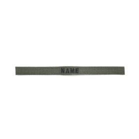 MILITARY RANGE nášivka jmenovka "NAME" pro GORE-TEX bundu OLIV