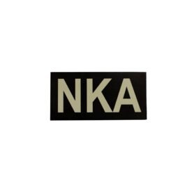 MILITARY RANGE nášivka IFF IR VELCRO NKA ČERNÁ