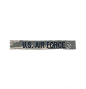 MILITARY RANGE nášivka "U.S. AIR FORCE" DIGITAL TIGER