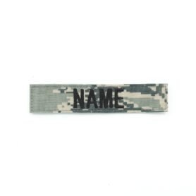 MILITARY RANGE nášivka jmenovka "NAME" 15 cm VELCRO DIGITAL TIGER