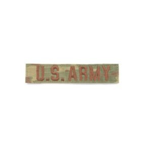 Nášivka jmenovka "U.S. ARMY" VELCRO OCP®