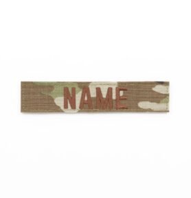 MILITARY RANGE nášivka jmenovka "NAME" 12,5 cm VELCRO OCP