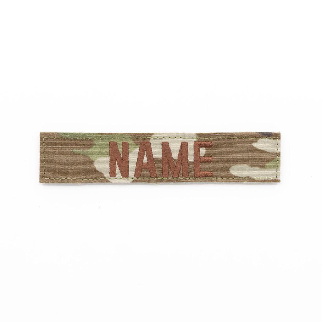 MILITARY RANGE nášivka jmenovka "NAME" 12,5 cm VELCRO OCP